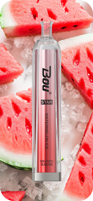 Vaper Desechable Bou star Watermelon ice 🧊 🍉
