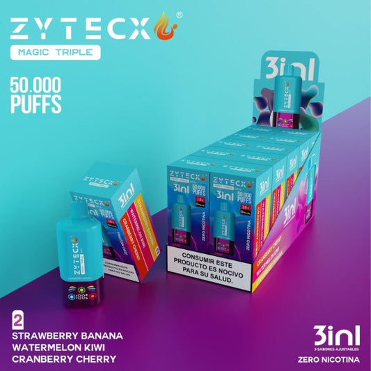 Vaper Triple sabor Zytecx 50000