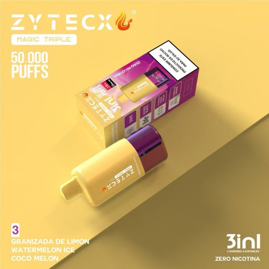 Vaper Triple sabor Zytecx 50000