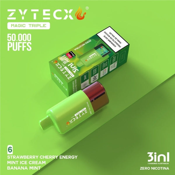 Vaper Triple sabor Zytecx 50000