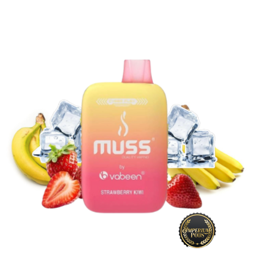 Vaper Desechable Muss Cyber Flex 25000 Puffs Strawberry Banana