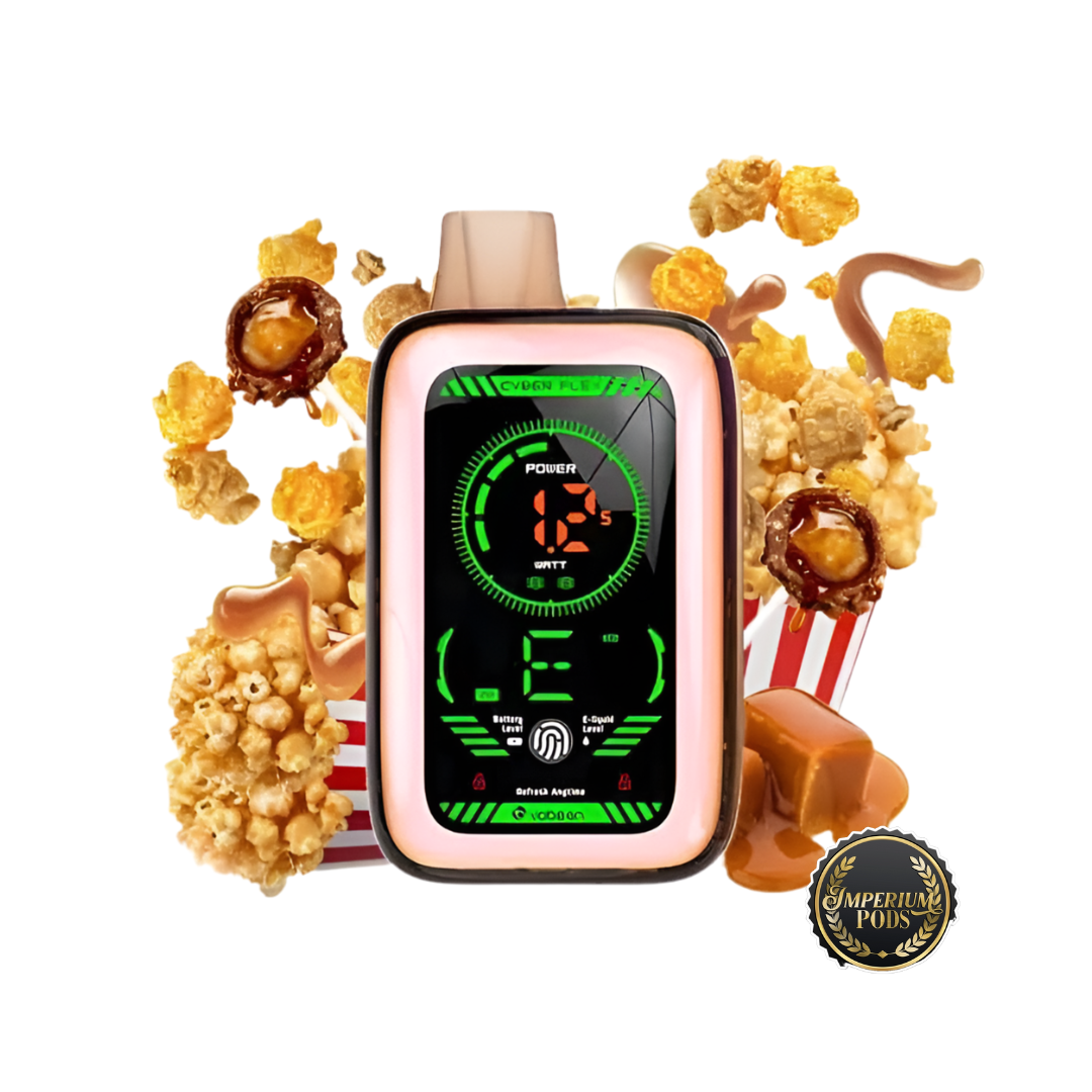 Vaper Desechable Cyber Flex 25k Caramel Popcorn