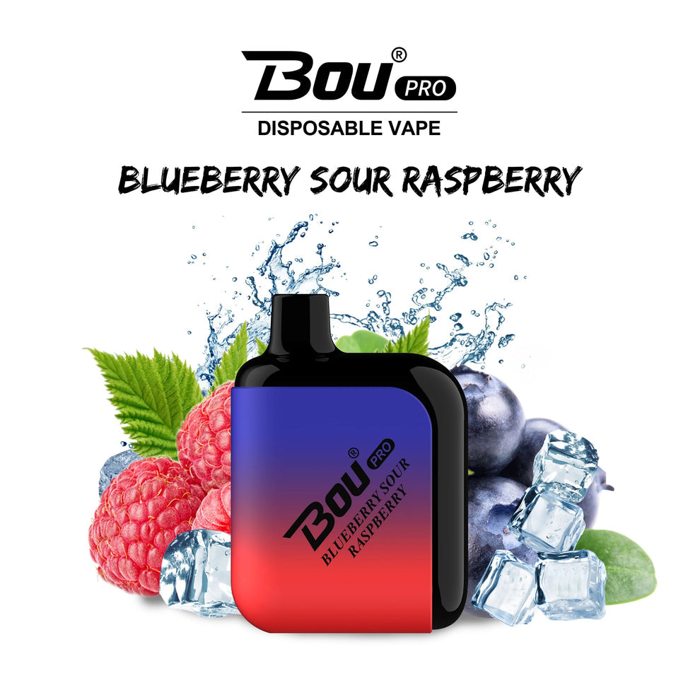 Bou 7000 Blueberry Sour Raspberry 0% NIC