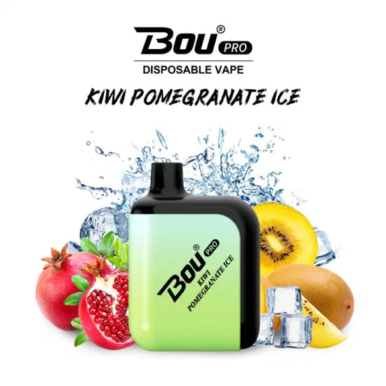 Bou 7000 kiwi pomegranate 0% NIC