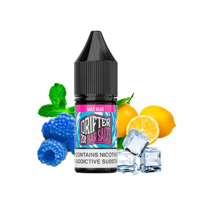 Drifter Bar Blue Razz Lemonade Mad Blue Ice Salt