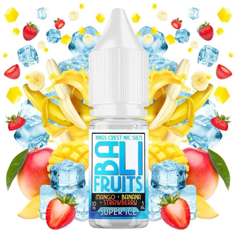 Bali Fruits Salts Mango Banana Strawberry Super Ice 10ml