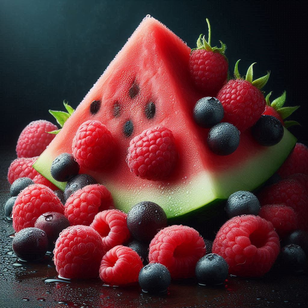 Vaper Desechable Tech 8000 Puffs Raspberry Watermelon 0% Nic.