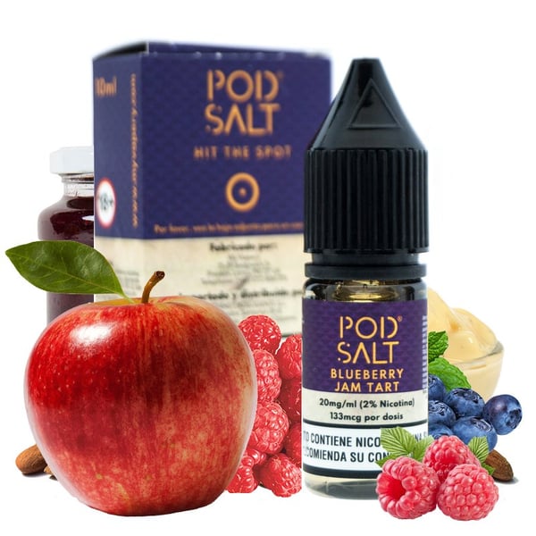 Pod Salt Fusions Blueberry Jam Tart