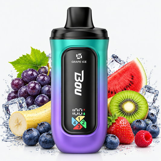 BOU TETRA 4 en 1 200K – Grape Ice