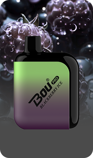 Vaper Desechable Bou Pro 7000 Puffs Black Berry Ice