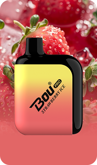 Vaper Desechable Bou Pro 7000 Puffs Strawberry Ice