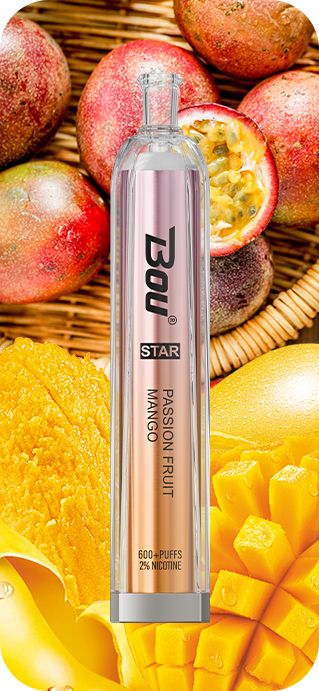 Vaper Desechable Bou star Passion Fruit  Mango 🥭 🍈