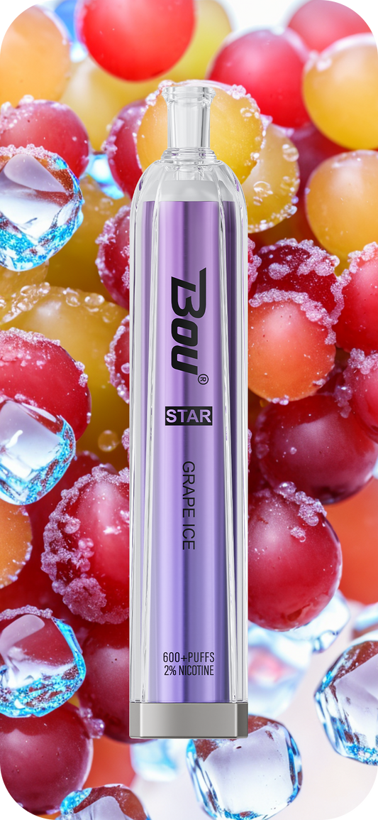 Vaper Desechable Bou Starr 600 Grape ice