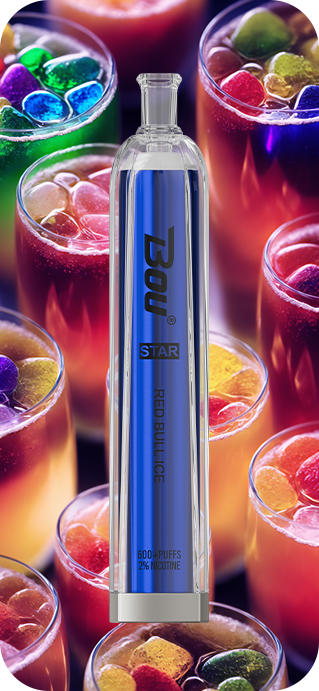 Vaper Desechable Bou star 600 Redbull ice