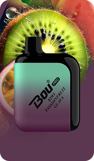 Vaper Desechable Bou Pro 7000 Puffs Kiwi Passion Fruit Guava
