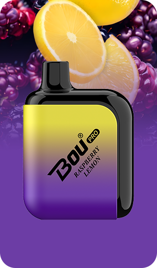 Vaper Desechable Bou Pro 7000 Puffs Raspberry Lemon
