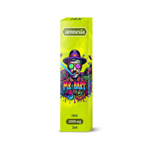 Vapers desechable MR BART HHC AMNESIA 2ML/2000MG NATURAL TERPENS