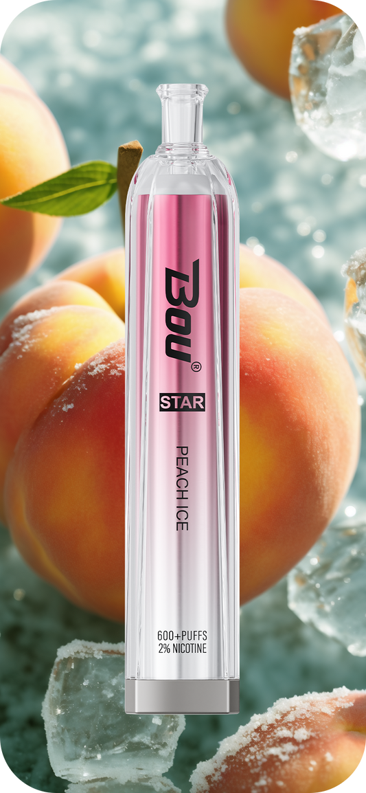Vaper Desechable Bou star Peach ice 🧊 🍑