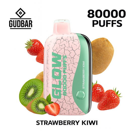 GudBar Glow 80000 – Strawberry Kiwi