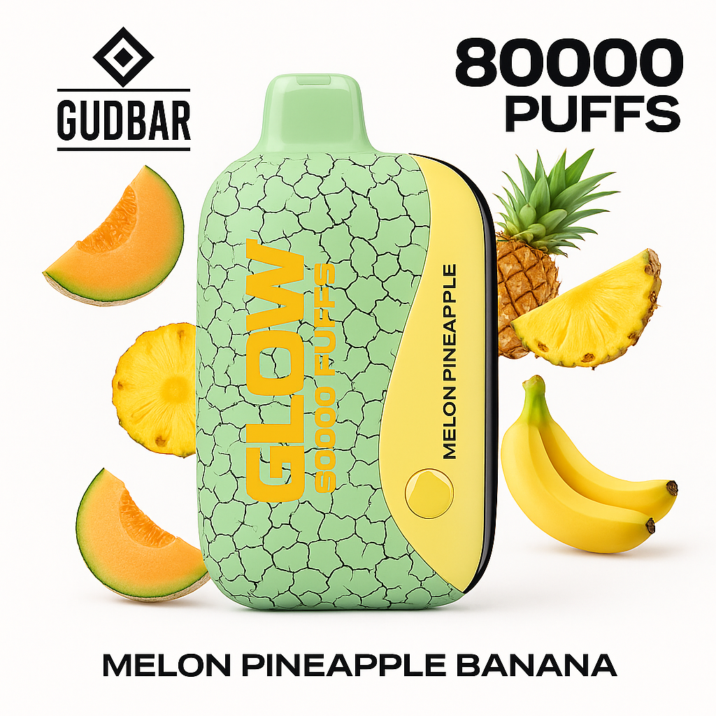 GudBar Glow 80000 – Melon Pineapple Banana