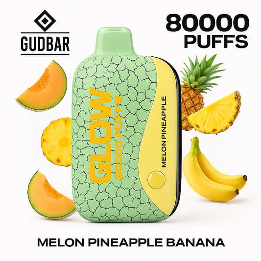 GudBar Glow 80000 – Melon Pineapple Banana