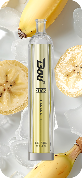 Vaper Desechable Bou star Banana ice 🧊 🍌