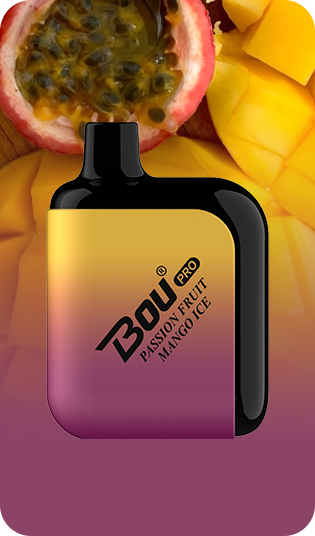Vaper Desechable Bou Pro 7000 Puffs Pasión Fruit Mango Ice