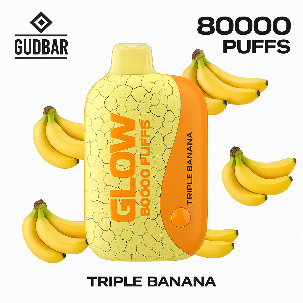 GudBar Glow 80000 – Triple Banana