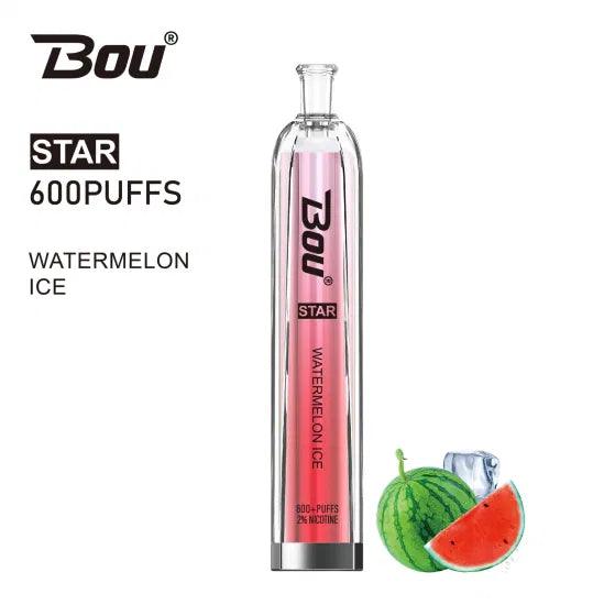 Vaper Desechable Bou star Watermelon  ice 🧊 🍉