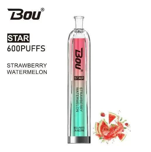 Vaper Desechable Bou star Strawberry  Watermelon 🍉 🍓