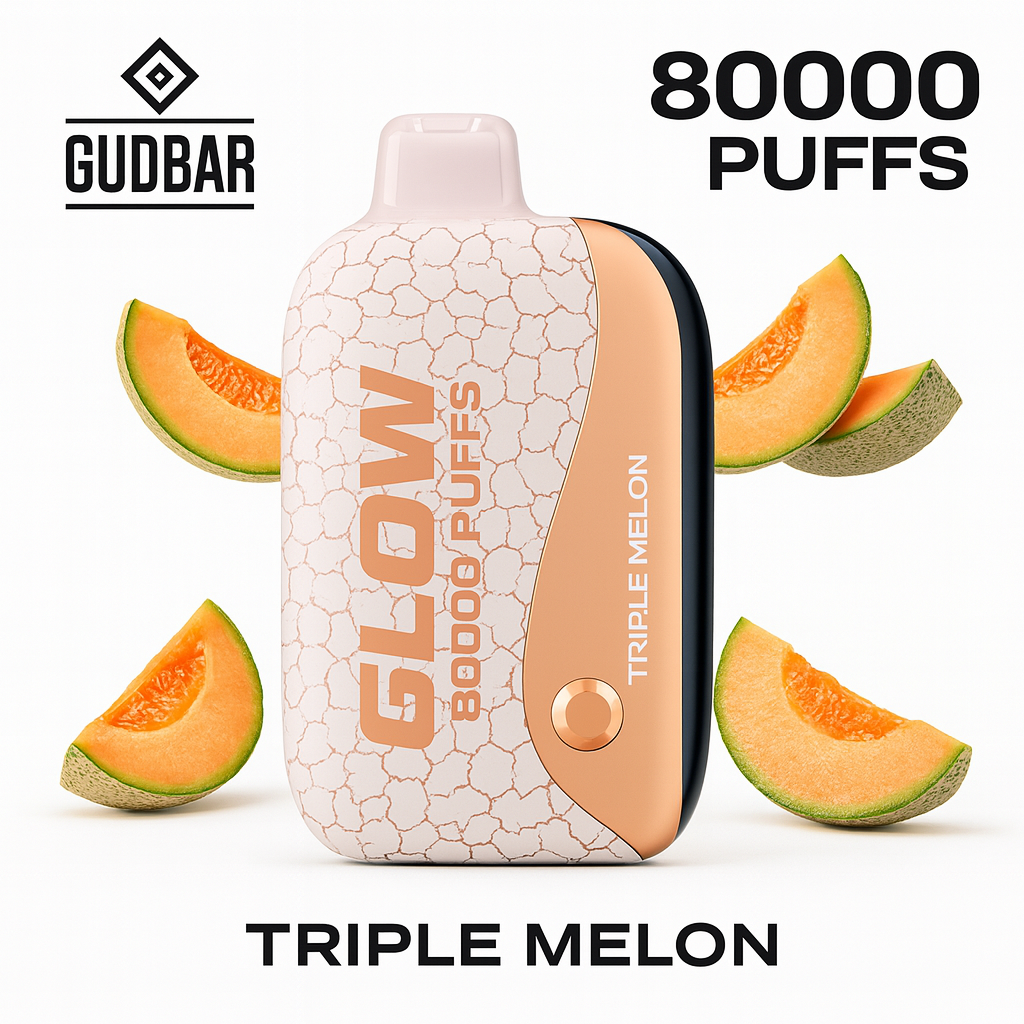 GudBar Glow 80000 – Triple Melon