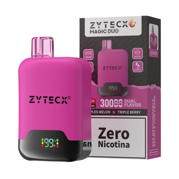 Vaper desechable Magic Duo 30000 Triple Melón & Triple Berries By Zytecx