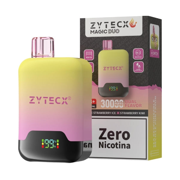 Vaper desechable Magic Duo 30000 Triple Strawberry Ice & Strawberry Kiwi By Zytecx