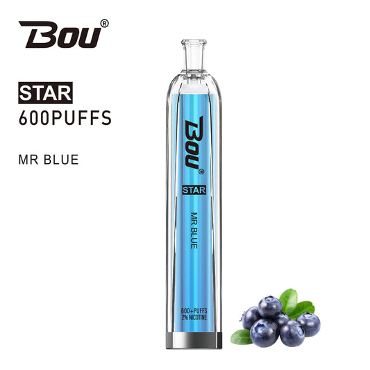 Vaper Desechable Bou star Blueberry ice 🧊 🫐