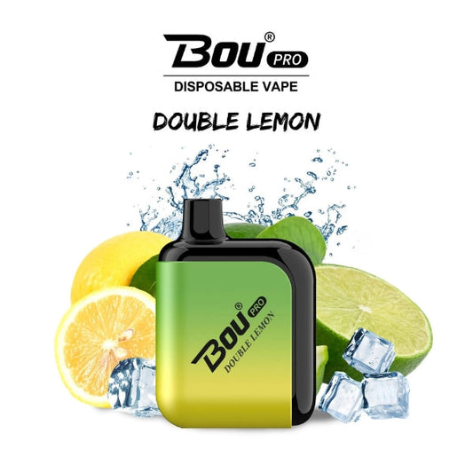 Vaper Desechable Bou Pro 7000 Puffs Double Lemon