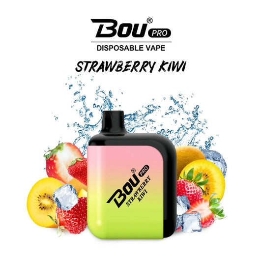 Vaper Desechable Bou Pro 7000 Puffs Strawberry Kiwi