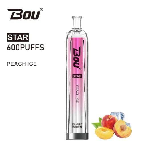 Vaper Desechable Bou star Peach ice 🧊 🍑