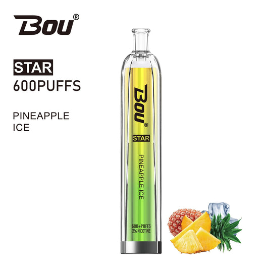Vaper Desechable Bou star Pineapple ice 🧊 🍍