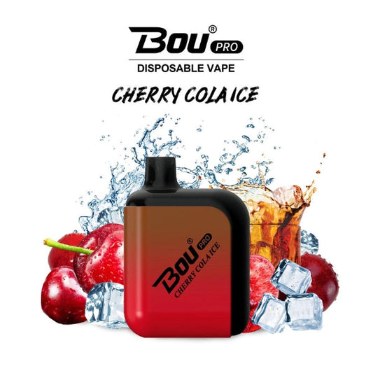 Vaper Desechable Bou Pro 7000 Puffs Cherry Cola Ice