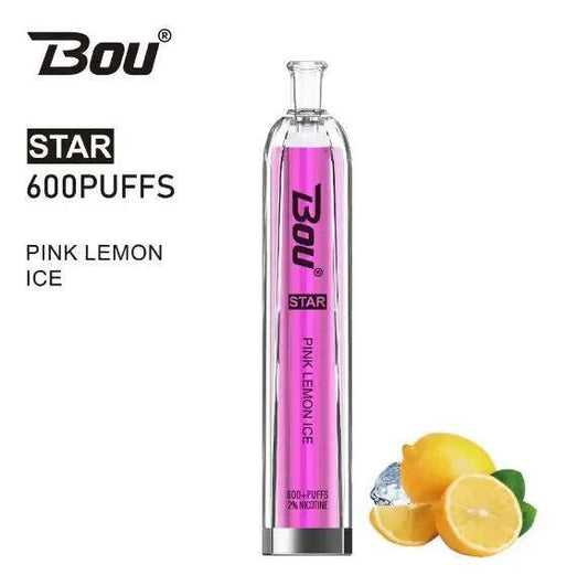 Vaper Desechable Bou Star 600 Pink Lemonade