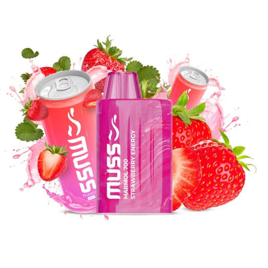 Muss Mármol Strawberry Energy