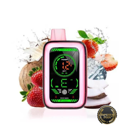 Vaper Desechable  Flex 25000 Strawberry Coconut