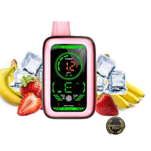 Vaper Desechable Muss Cyber Flex 25000 Puffs Strawberry Banana