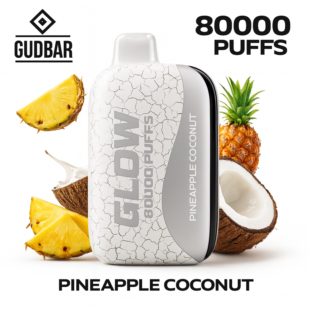 GudBar Glow 80000 – Pineapple Coconut