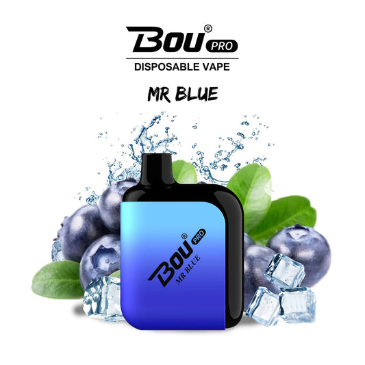 Vaper Desechable Bou Pro 7000 Puffs MR Blue