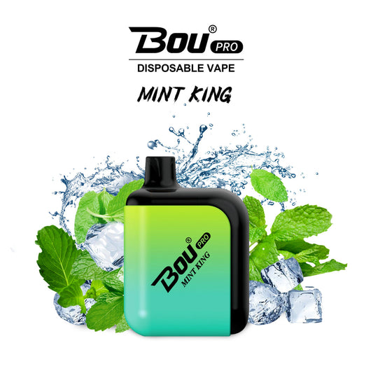 Vaper Desechable Bou Pro 7000 Puffs Mint King