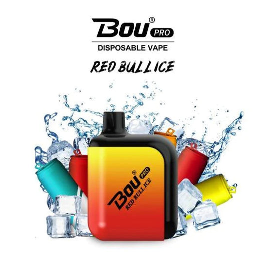 Vaper Desechable Bou Pro 7000 Puffs Red bull Ice