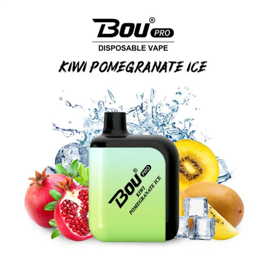 Bou 7000 kiwi pomegranate 0% NIC