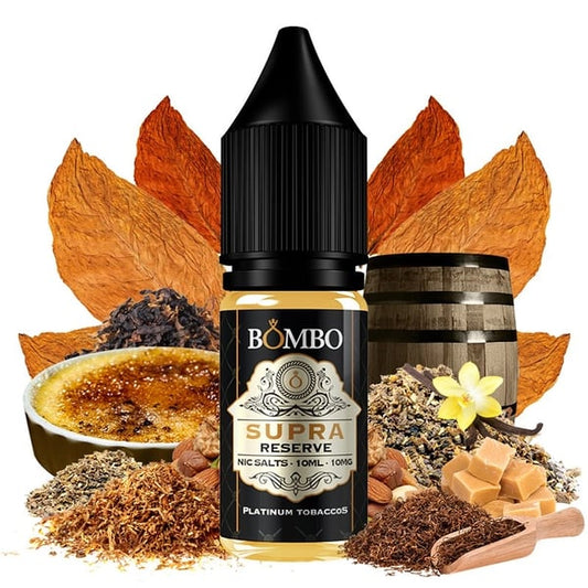 Supra Reserve - Bombo Platinum Tobaccos Nic Salts