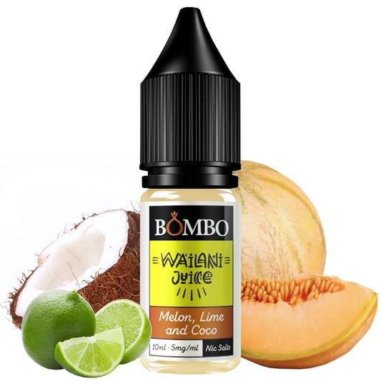 Wailani Juice Melon, Lime & Coco - Bombo Nic Salts
